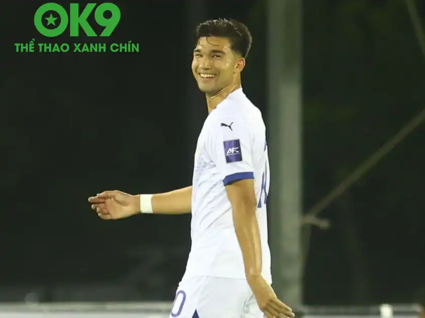Kristensen vừa lập cú poker vào lưới Đông Timor ở trận lượt đi (Ảnh: AFC) Kristensen vừa lập cú poker vào lưới Đông Timor ở trận lượt đi (Ảnh: AFC)